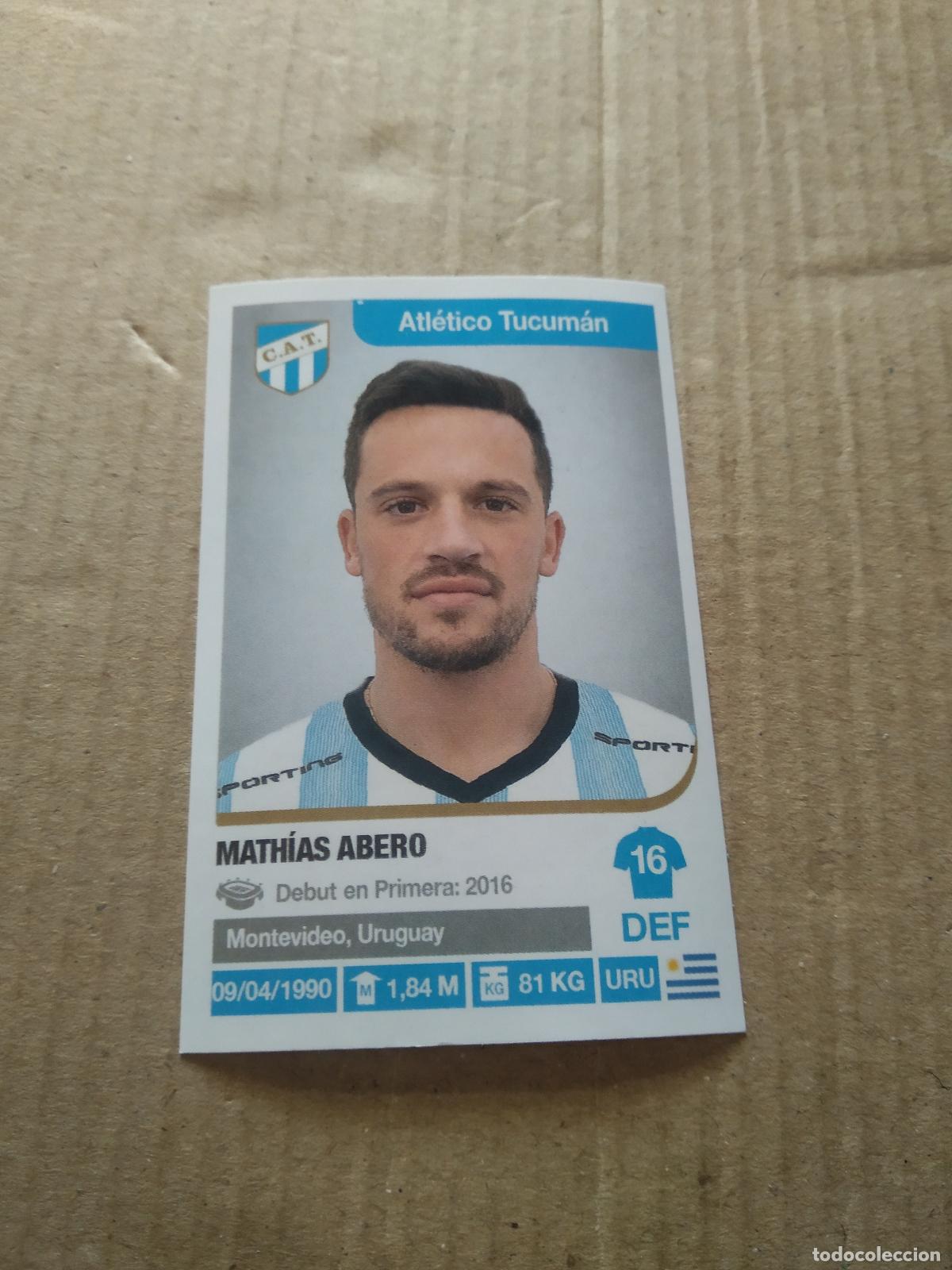 Cromos de F&uacute;tbol: 39 MATHIAS ABERO ATLETICO TUCUMAN CROMO FUTBOL ARGENTINO 18-19 PANINI LIGA ARGENTINA 2018-2019