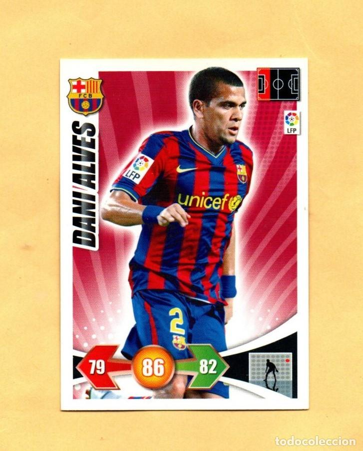 Cromos de F&uacute;tbol: ADRENALYN XL 2009-2010 DANI ALVES FC.BARCELONA