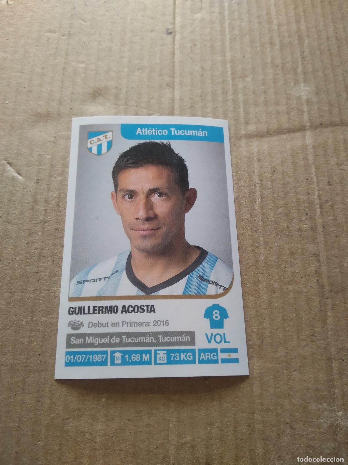 Cromos de F&uacute;tbol: 41 GUILLERMO ACOSTA ATLETICO TUCUMAN CROMO FUTBOL ARGENTINO 18-19 PANINI LIGA ARGENTINA 2018-2019
