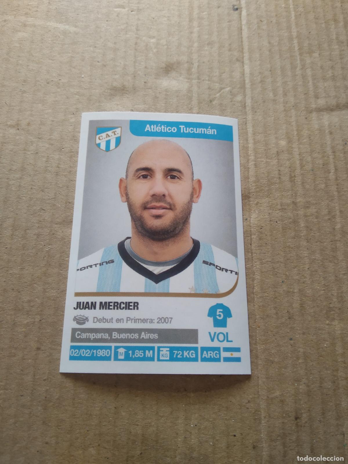 Cromos de F&uacute;tbol: 42 JUAN MERCIER ATLETICO TUCUMAN CROMO FUTBOL ARGENTINO 18-19 PANINI LIGA ARGENTINA 2018-2019