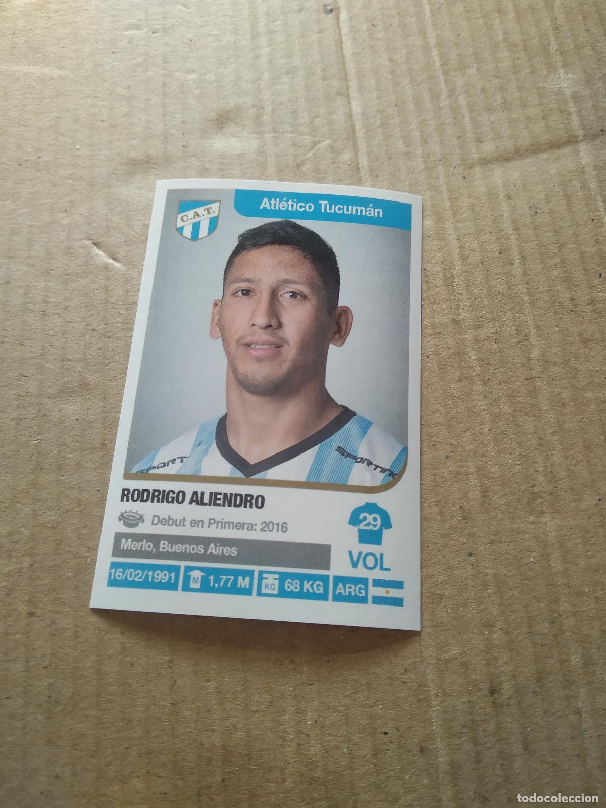 Cromos de F&uacute;tbol: 43 RODRIGO ALIENDRO ATLETICO TUCUMAN CROMO FUTBOL ARGENTINO 18-19 PANINI LIGA ARGENTINA 2018-2019