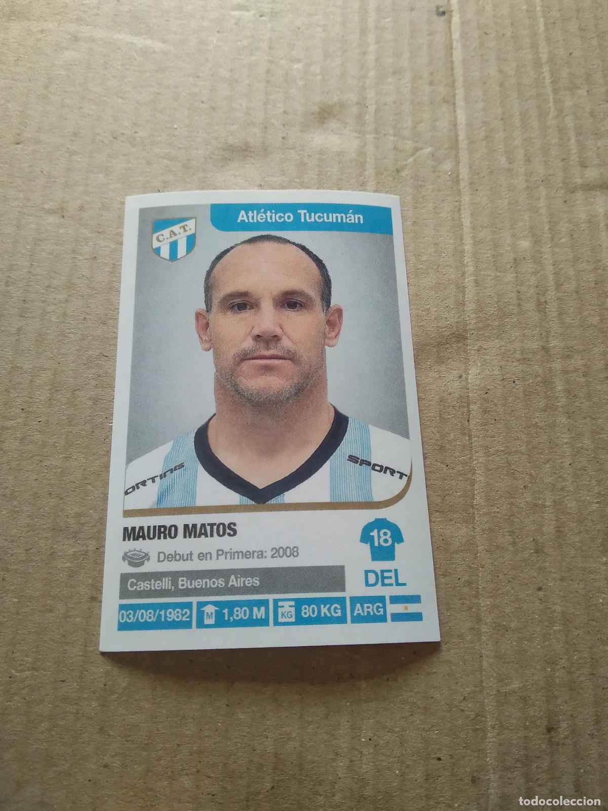 Cromos de F&uacute;tbol: 46 MAURO MATOS ATLETICO TUCUMAN CROMO FUTBOL ARGENTINO 18-19 PANINI LIGA ARGENTINA 2018-2019