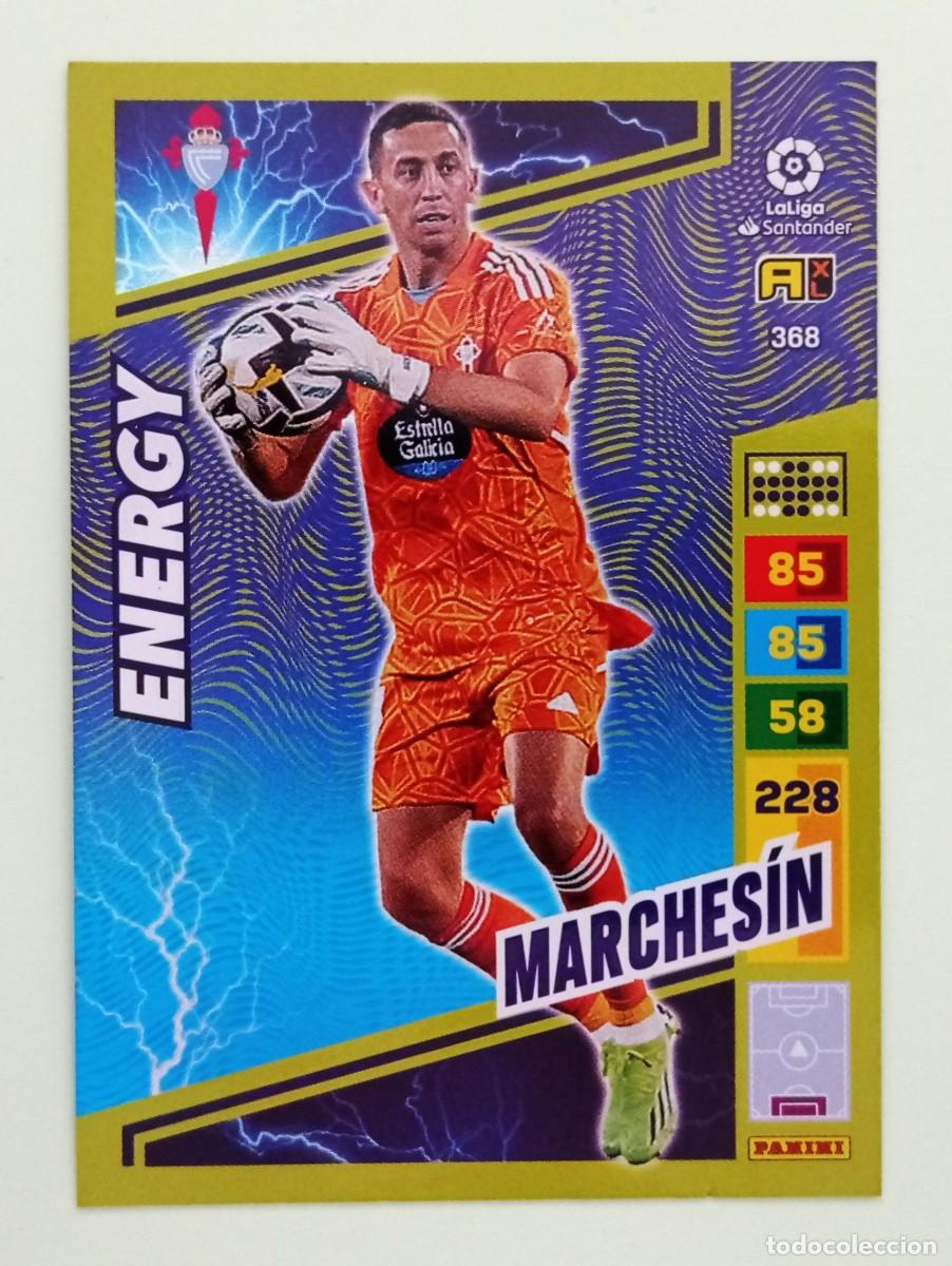 Cromos de F&uacute;tbol: ADRENALYN XL 2022-2023 (N&ordm; 368 MARCHES&Iacute;N - R.C. CELTA DE VIGO) (ENERGY)