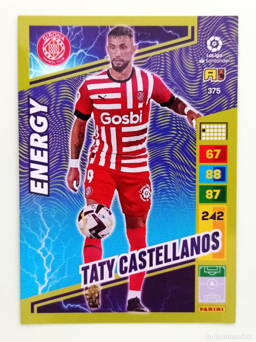 Cromos de F&uacute;tbol: ADRENALYN XL 2022-2023 (N&ordm; 375 TATY CASTELLANOS - GIRONA F.C.) (ENERGY)