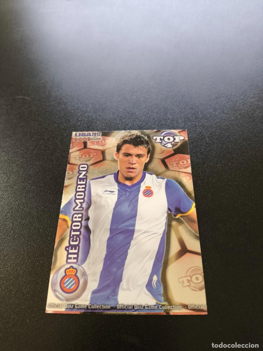 Figurine di Calcio: 561 HECTOR MORENO ESPANYOL ROJO TOP 4 MUNDICROMO LIGA 2011 2012 11 12 NO PANINI ESTE MEGACRACKS