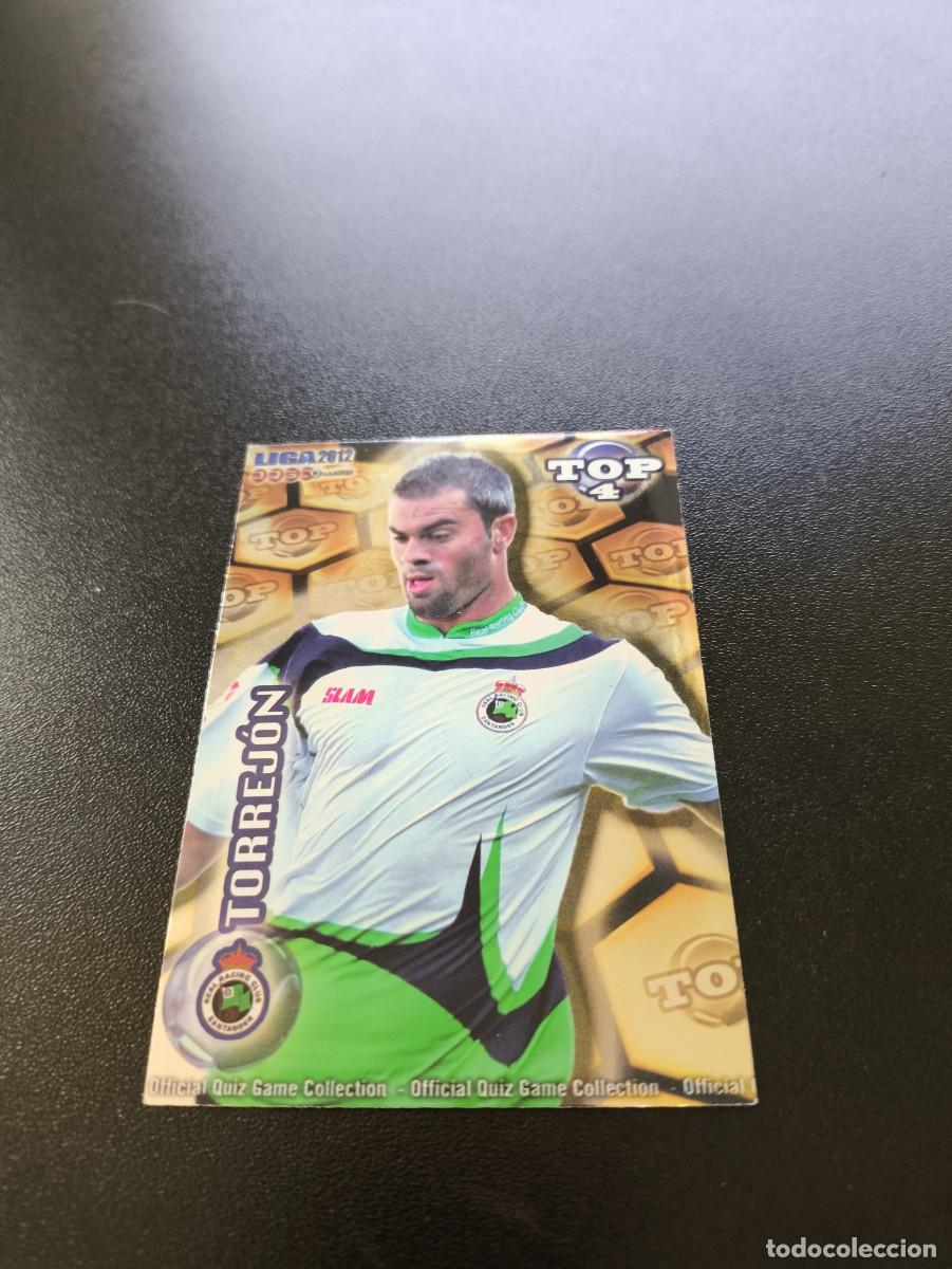 Fu&szlig;ball-Sticker: 564 TORREJON RACING SANTANDER DORADO TOP 4 MUNDICROMO LIGA 2011 2012 11 12 NO PANINI ESTE MEGACRACKS