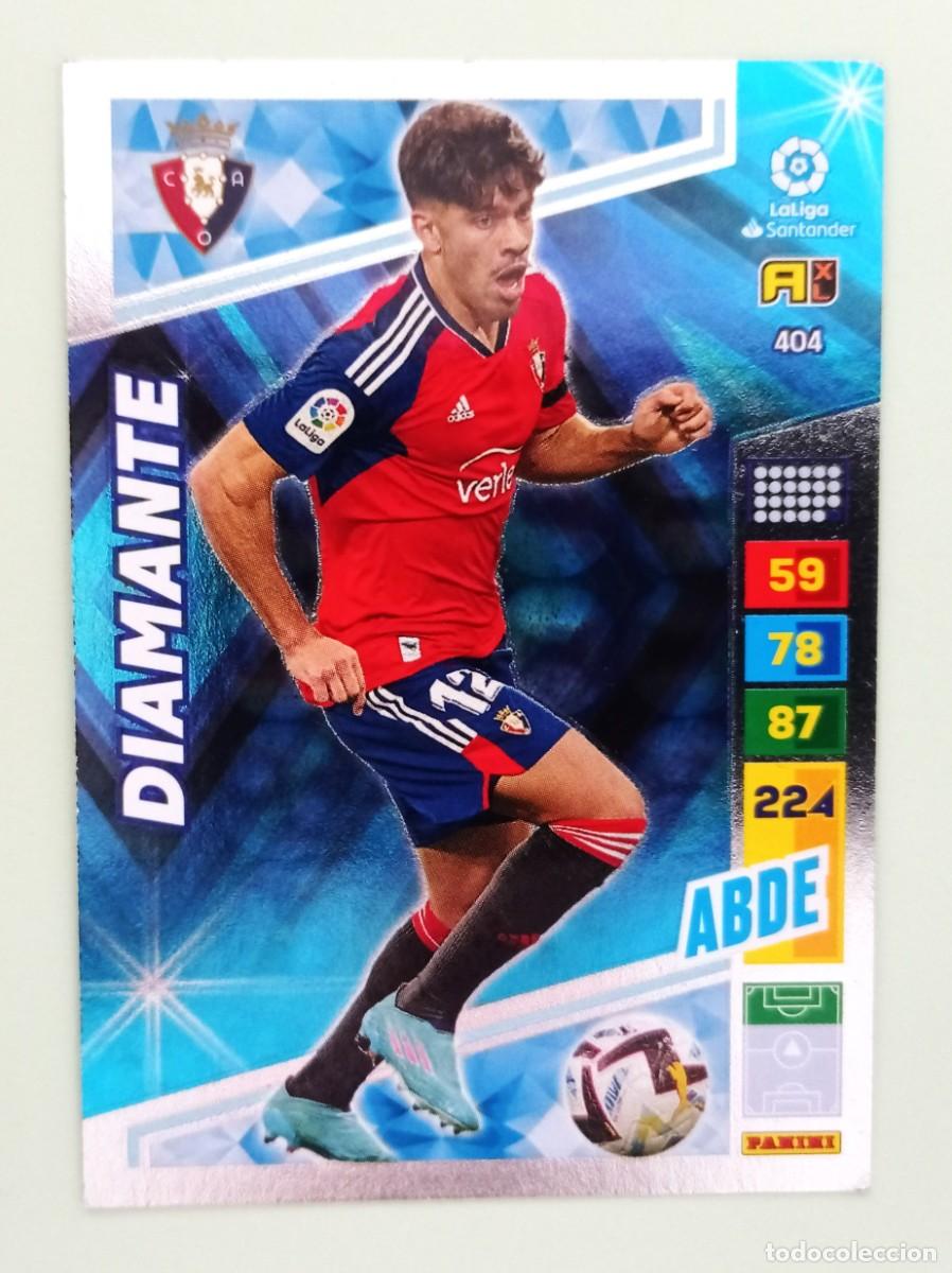 Cromos de F&uacute;tbol: ADRENALYN XL 2022-2023 (N&ordm; 404 ABDE - C.A. OSASUNA) (DIAMANTE)