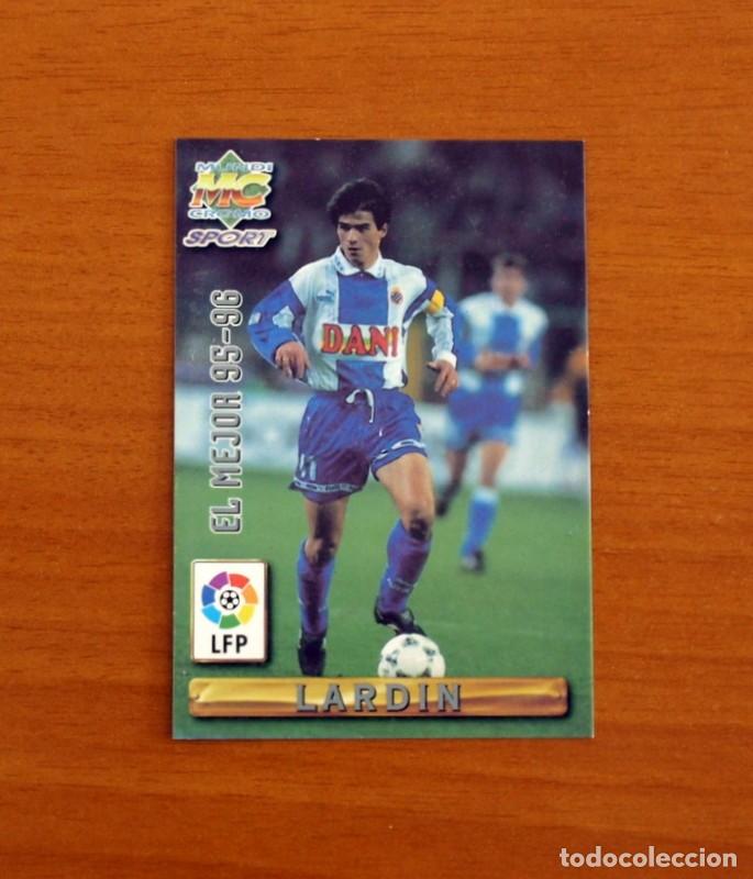 Cromos de F&uacute;tbol: Espa&ntilde;ol -N&ordm; 403 Lardin El Mejor 95-96 -Mundicromo Las Fichas de Liga de F&uacute;tbol 1996-1997-96-97