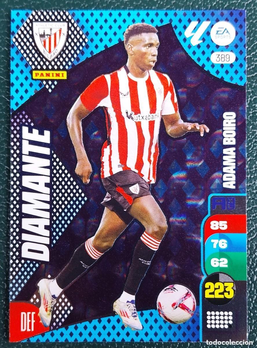 Cromos de Futebol: 389 ADAMA BOIRO ATHLETIC DE BILBAO DIAMANTE FICHAS ALBUM ADRENALYN XL 2024 2025 24 25