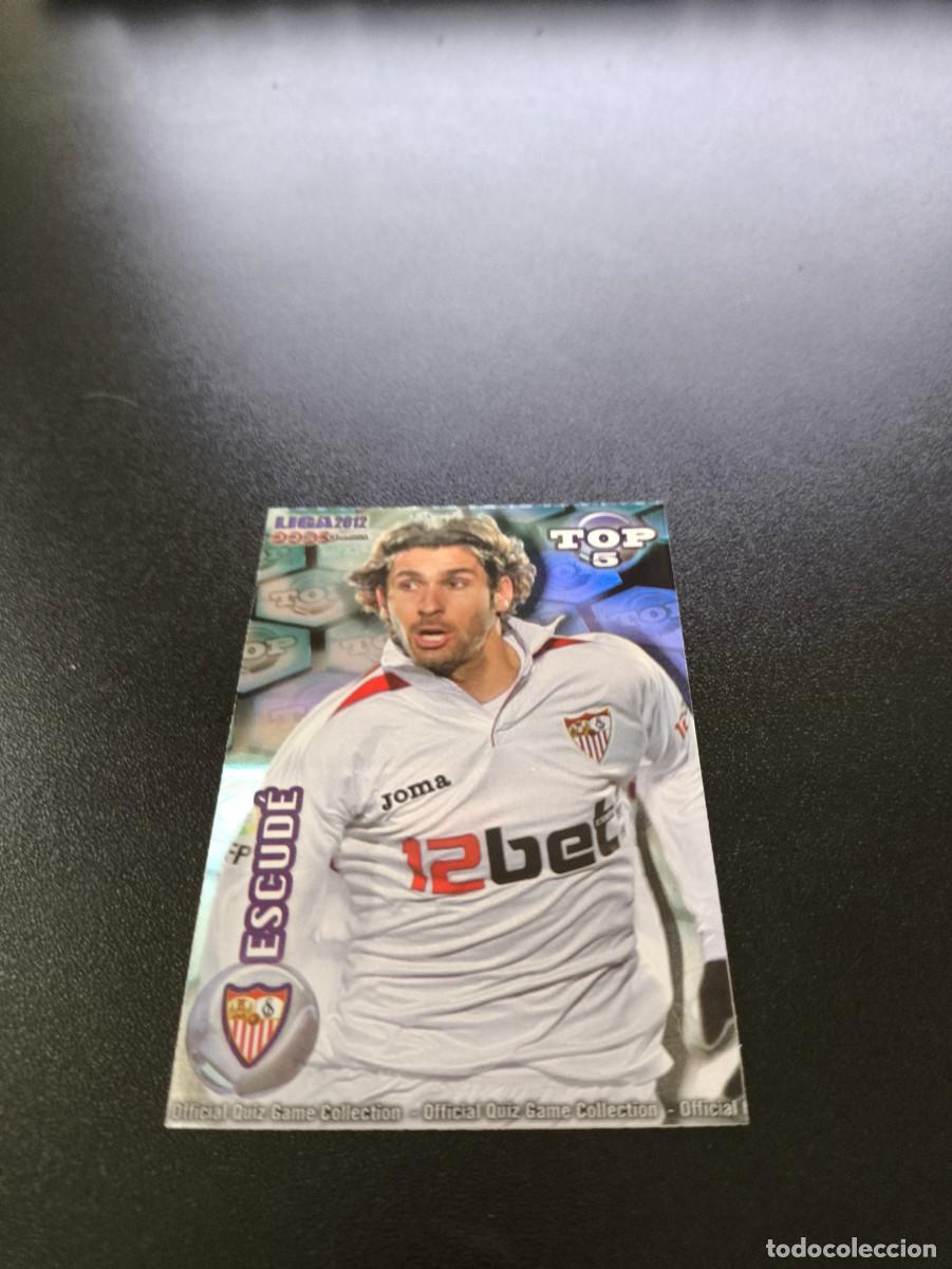 Figurine di Calcio: 570 ESCUDE SEVILLA AZUL RAYAS TOP 5 MUNDICROMO LIGA 2011 2012 11 12 NO PANINI ESTE MEGACRACKS