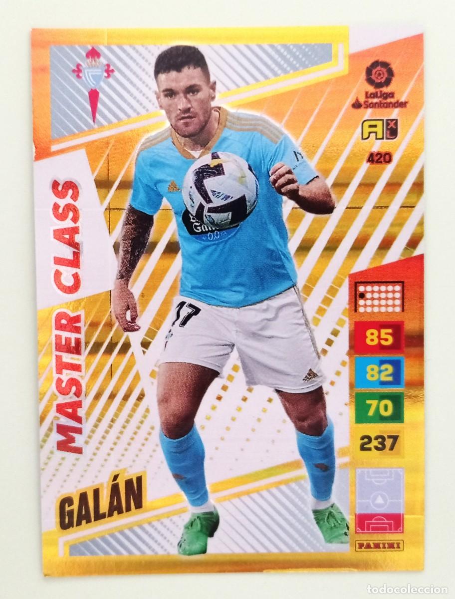 Football Stickers: ADRENALYN XL 2022-2023 (N&ordm; 420 GAL&Aacute;N - R.C. CELTA DE VIGO) (MASTER CLASS)