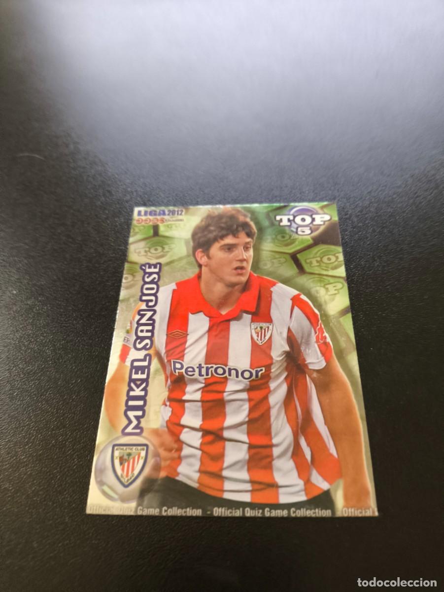 Cromos de F&uacute;tbol: 571 SAN JOSE ATHLETIC DE BILBAO VERDE TOP MUNDICROMO LIGA 2011 2012 11 12 NO PANINI ESTE MEGACRACKS