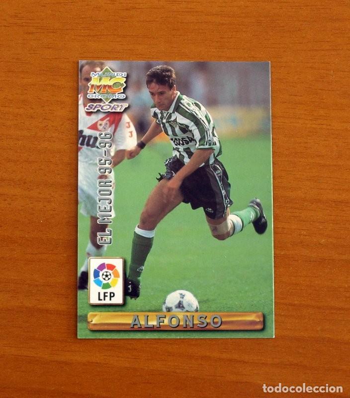 Cromos de F&uacute;tbol: Real Betis -N&ordm; 407 Alfonso El Mejor 95-96-Mundicromo Las Fichas de Liga de F&uacute;tbol 1996-1997-96-97