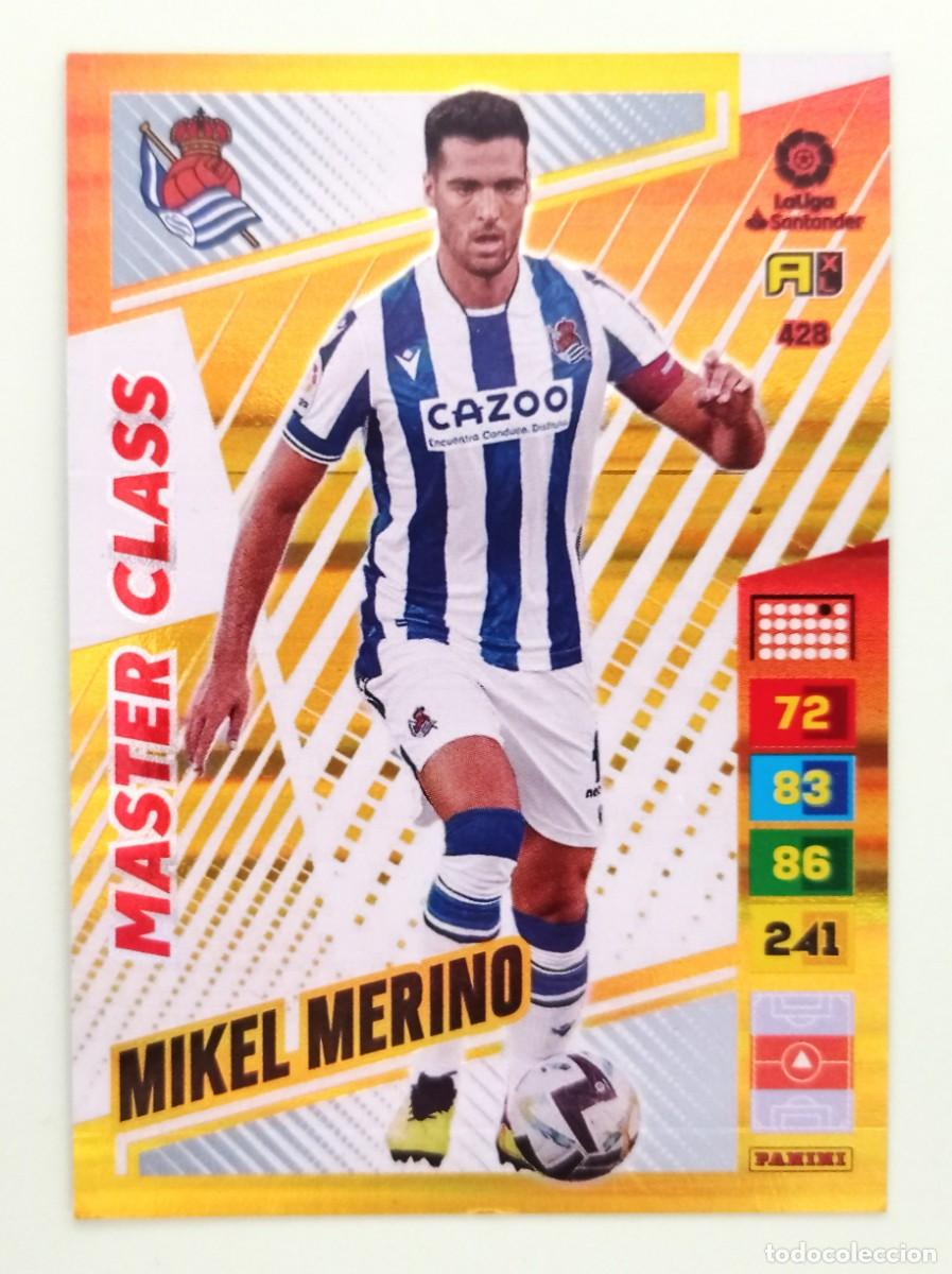 Cartes &agrave; collectionner de Football: ADRENALYN XL 2022-2023 (N&ordm; 428 MIKEL MERINO - REAL SOCIEDAD) (MASTER CLASS)