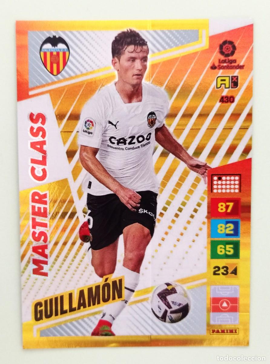 Cromos de Futebol: ADRENALYN XL 2022-2023 (N&ordm; 430 GUILLAM&Oacute;N - VALENCIA C.F.) (MASTER CLASS)