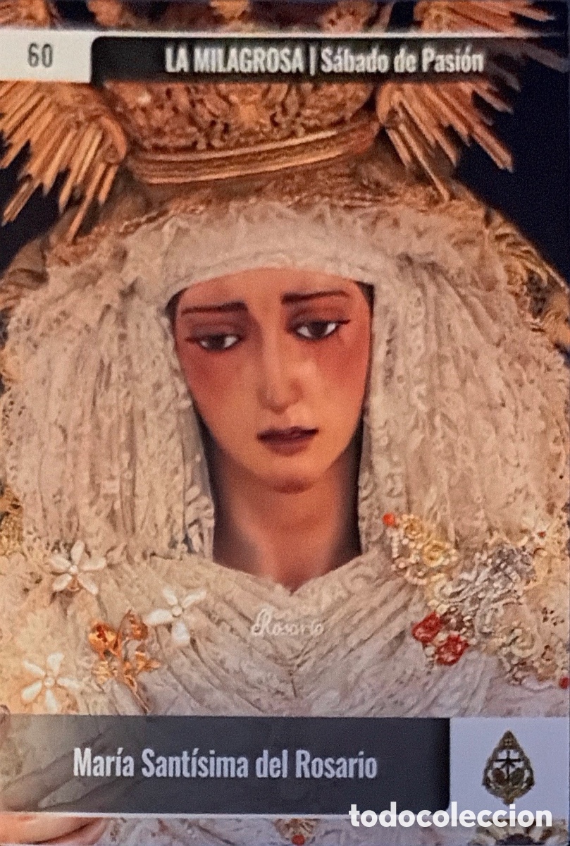 Fu&szlig;ball-Sticker: 60.- HOLY CARDS SEMANA SANTA SEVILLA 2026