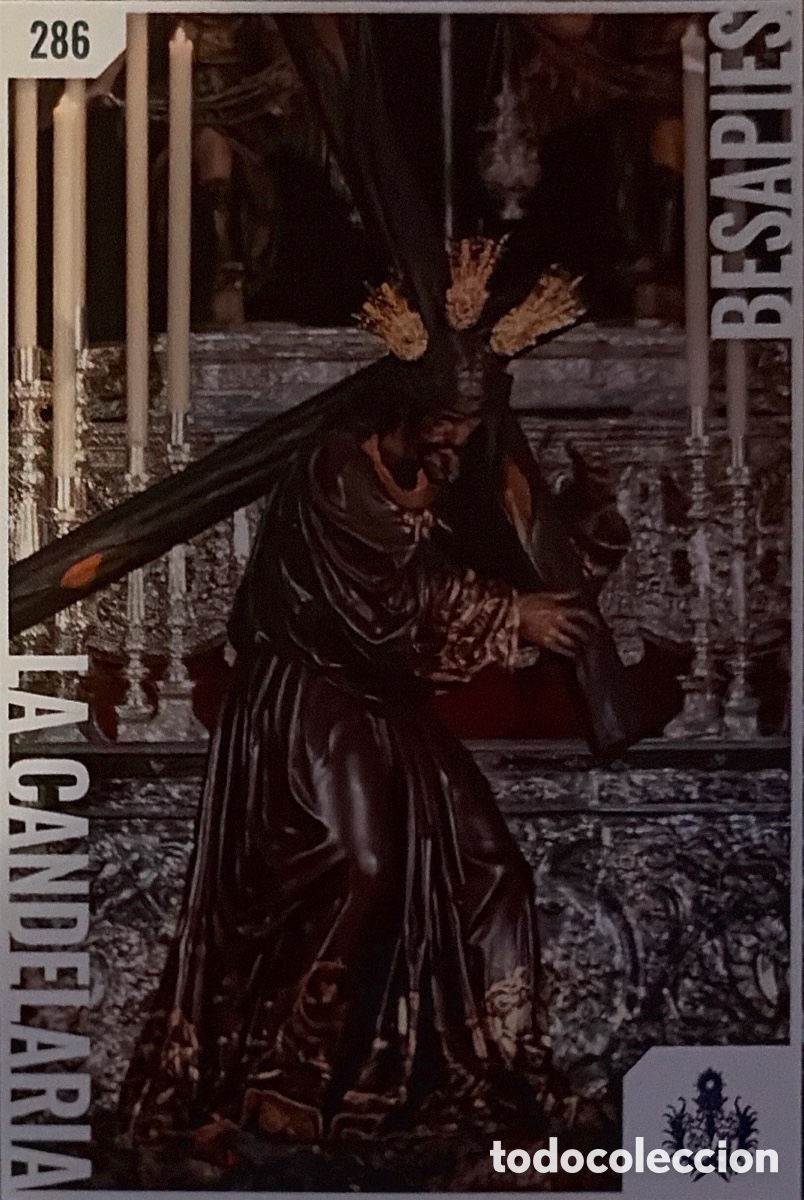 Fu&szlig;ball-Sticker: 286.- HOLY CARDS SEMANA SANTA SEVILLA 2026