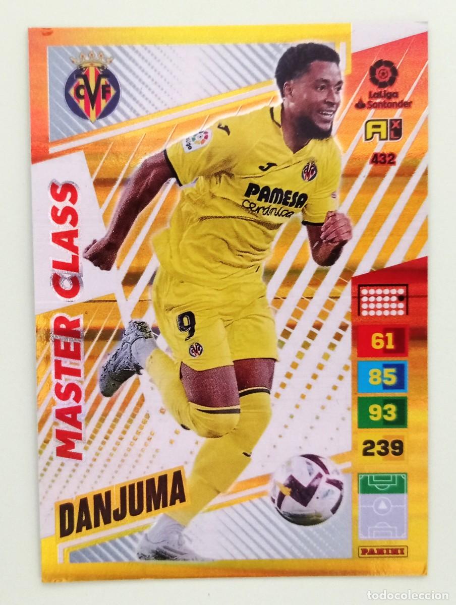 Cromos de Futebol: ADRENALYN XL 2022-2023 (N&ordm; 432 DANJUMA - VILLARREAL C.F.) (MASTER CLASS)