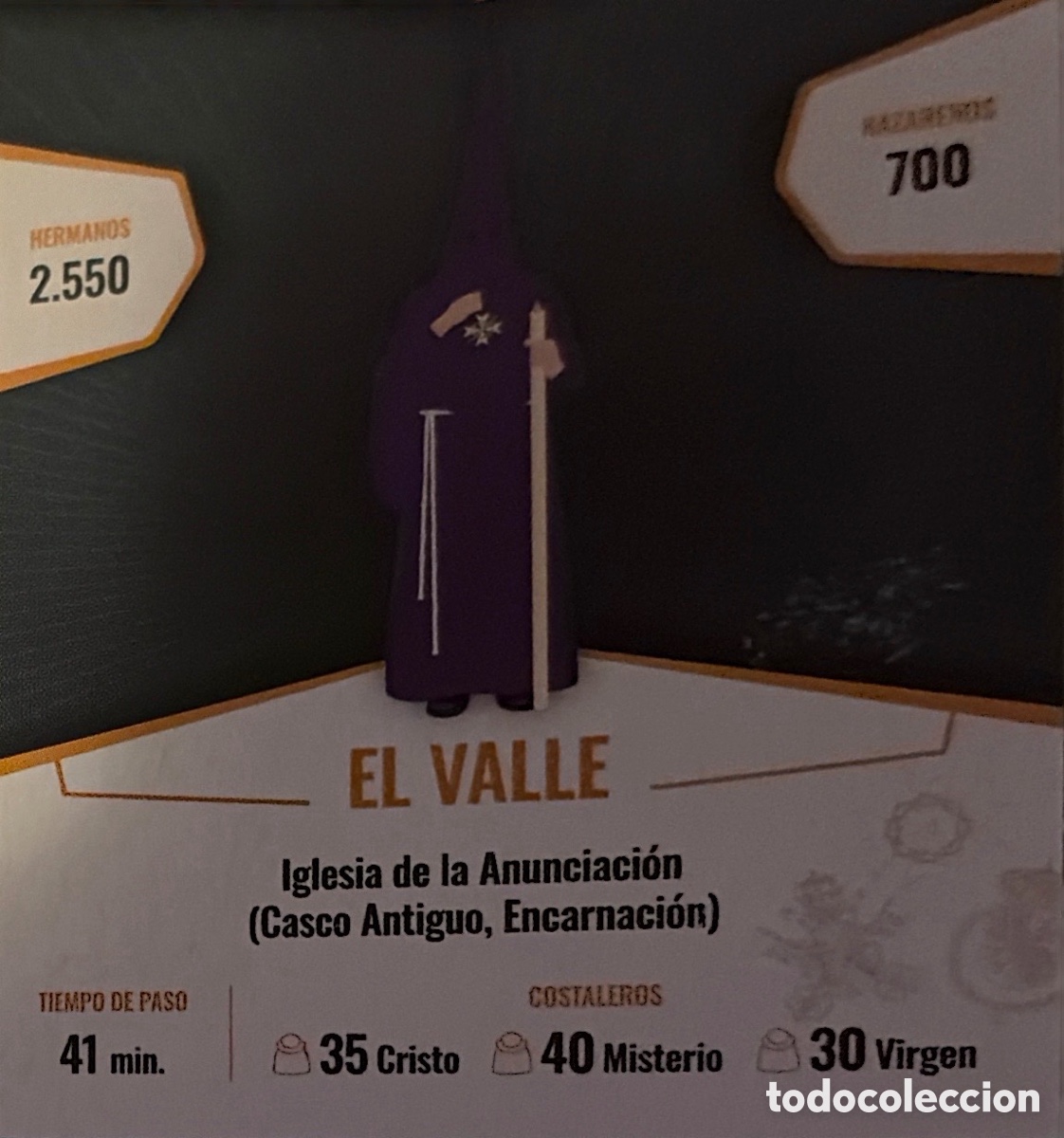 Cromos de Futebol: 451.- HOLY CARDS SEMANA SANTA SEVILLA 2026