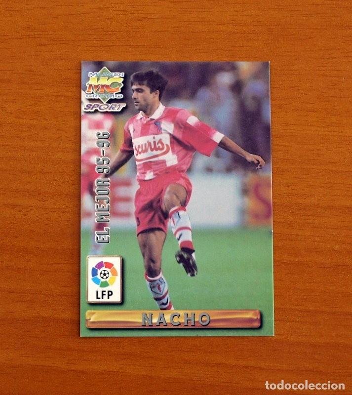 Cromos de Futebol: Compostela -N&ordm; 409 Nacho El Mejor 95-96-Mundicromo Las Fichas de Liga de F&uacute;tbol 1996-1997-96-97