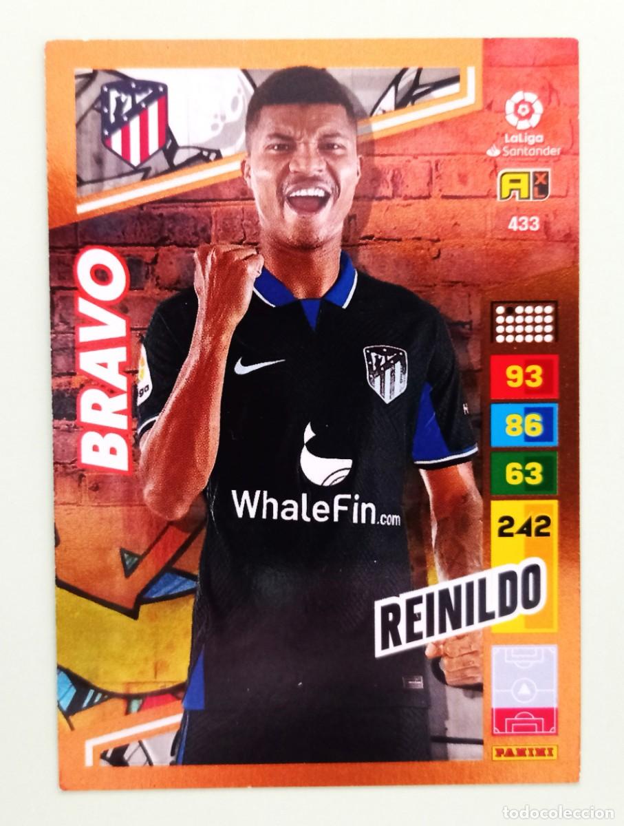 Cromos de Futebol: ADRENALYN XL 2022-2023 (N&ordm; 433 REINILDO - AT. MADRID) (BRAVO)