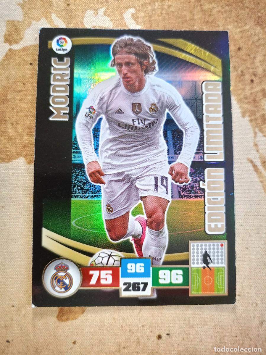Cromos de F&uacute;tbol: # Edici&oacute;n Limitada MODRIC Adrenalyn 2015-16