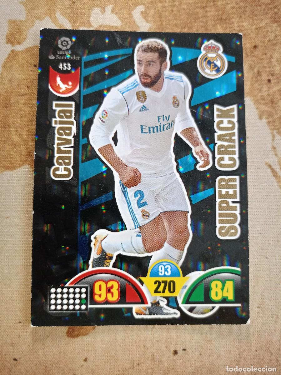 Cromos de F&uacute;tbol: # S&uacute;per Crack 453 CARVAJAL Adrenalyn 2017-18