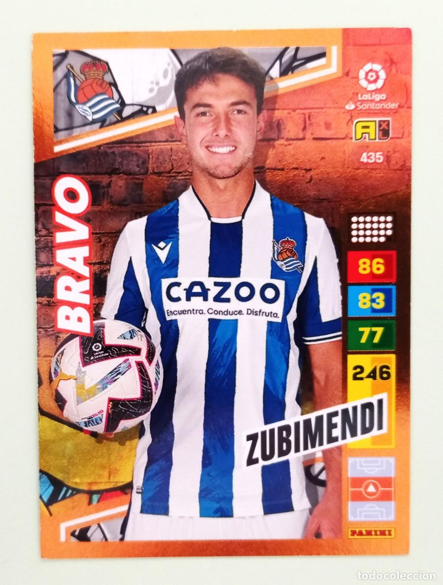 Cromos de F&uacute;tbol: ADRENALYN XL 2022-2023 (N&ordm; 435 ZUBIMENDI - REAL SOCIEDAD) (BRAVO)