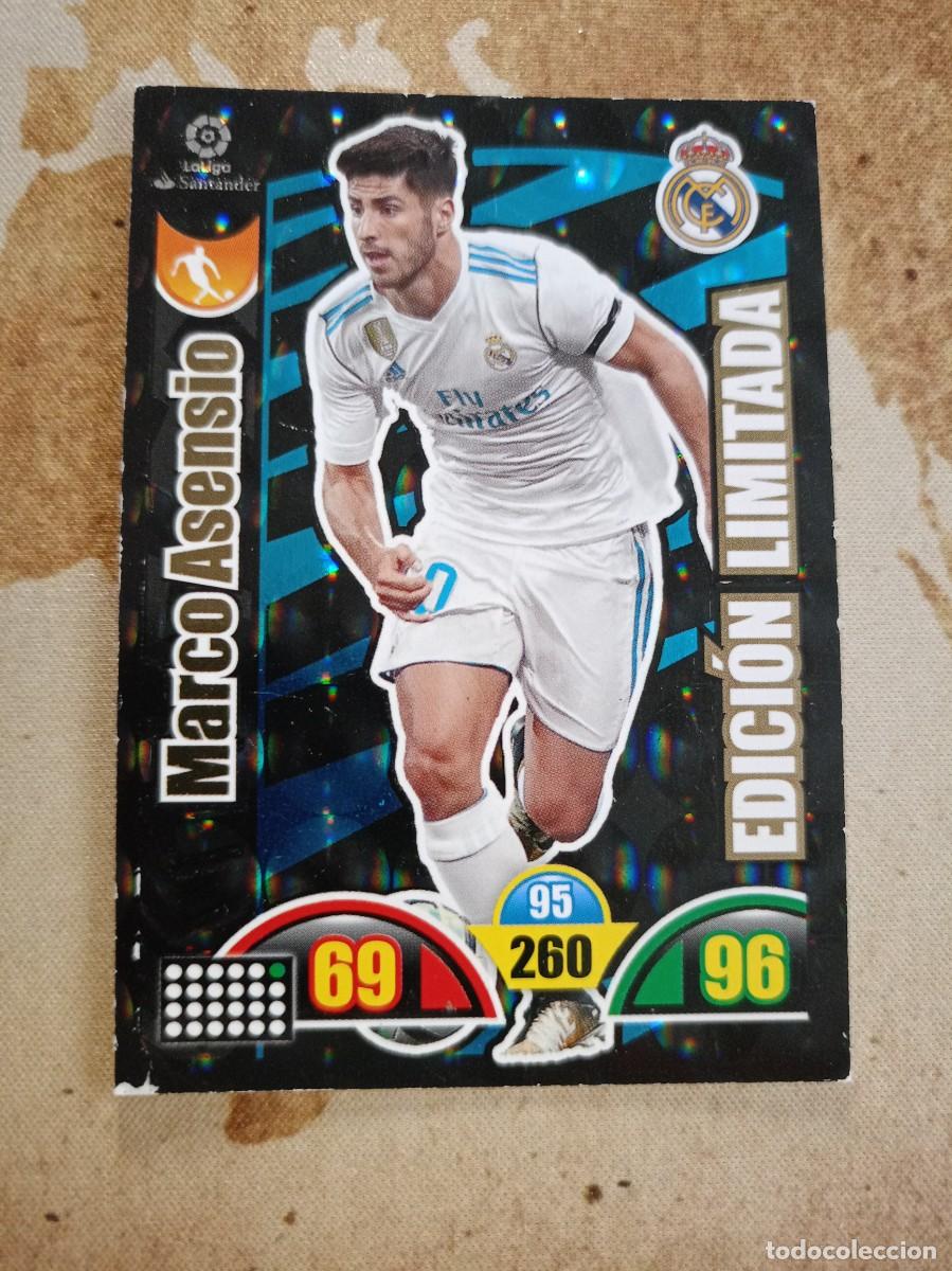 Cromos de F&uacute;tbol: # Edici&oacute;n Limitada MARCO ASENSIO Adrenalyn 2017-18