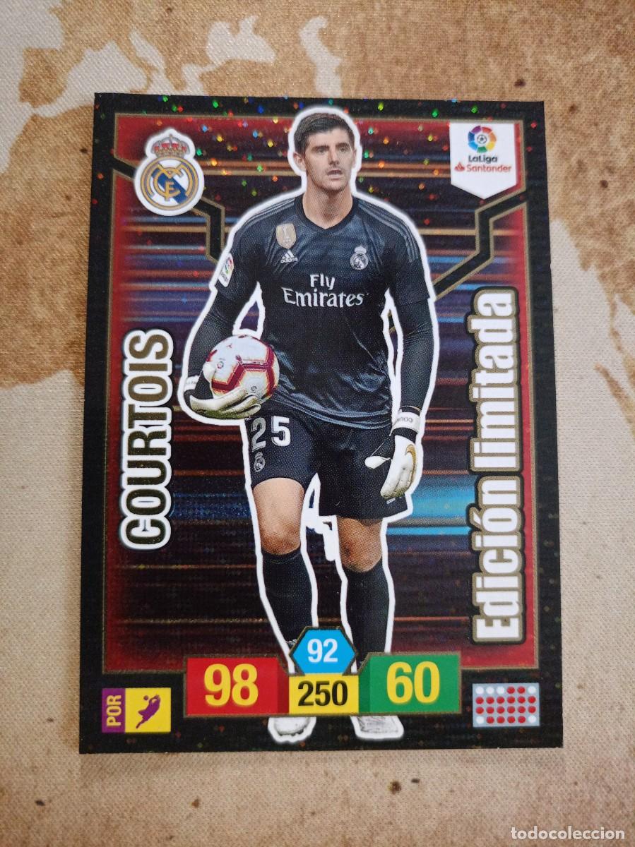 Cromos de F&uacute;tbol: # Edici&oacute;n Limitada COURTOIS Adrenalyn 2018-19