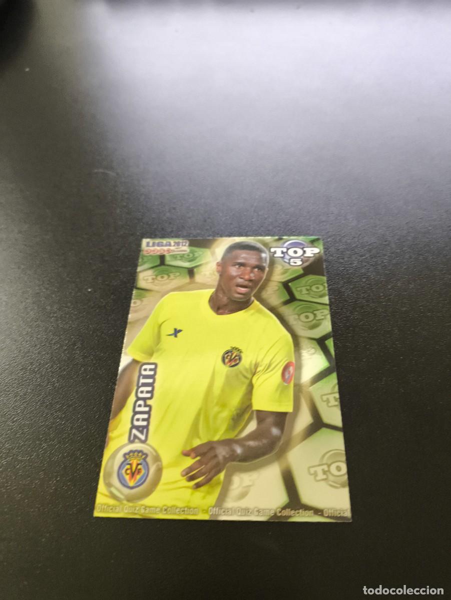 Cromos de F&uacute;tbol: 575 ZAPATA VILLARREAL VERDE TOP 5 MUNDICROMO LIGA 2011 2012 11 12 NO PANINI ESTE MEGACRACKS