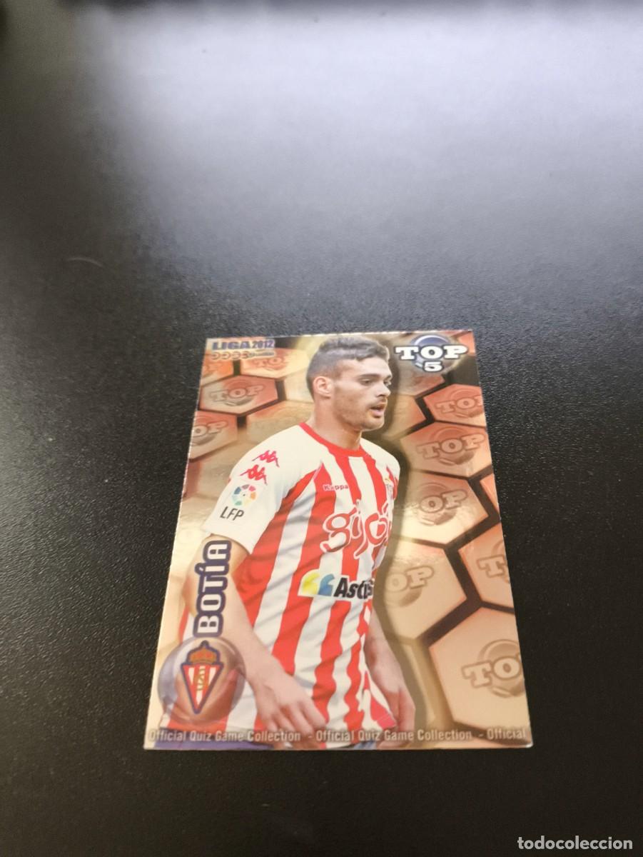 Cromos de F&uacute;tbol: 576 BOTIA SPORTING DE GIJON ROJO TOP 5 MUNDICROMO LIGA 2011 2012 11 12 NO PANINI ESTE MEGACRACKS