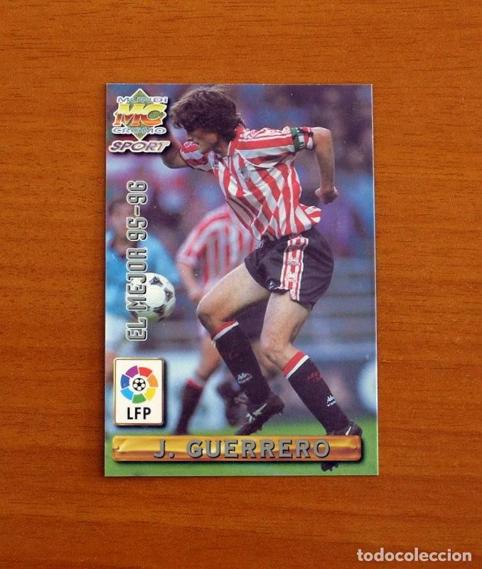 Cromos de F&uacute;tbol: Athletic Bilbao-412 Julen Guerrero El Mejor-Mundicromo Las Fichas de Liga de F&uacute;tbol 1996-1997-96-97