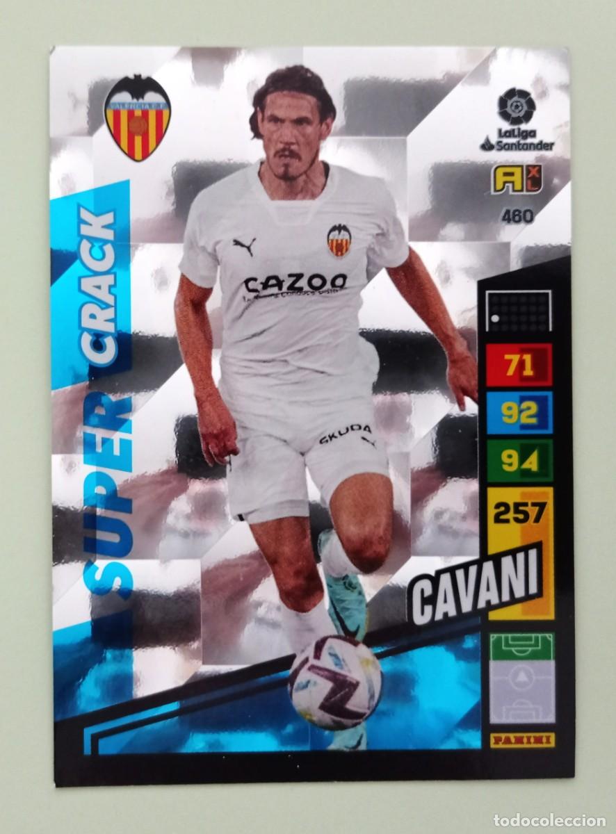 Cromos de F&uacute;tbol: ADRENALYN XL 2022-2023 (N&ordm; 460 CAVANI - VALENCIA C.F.) (SUPER CRACK)