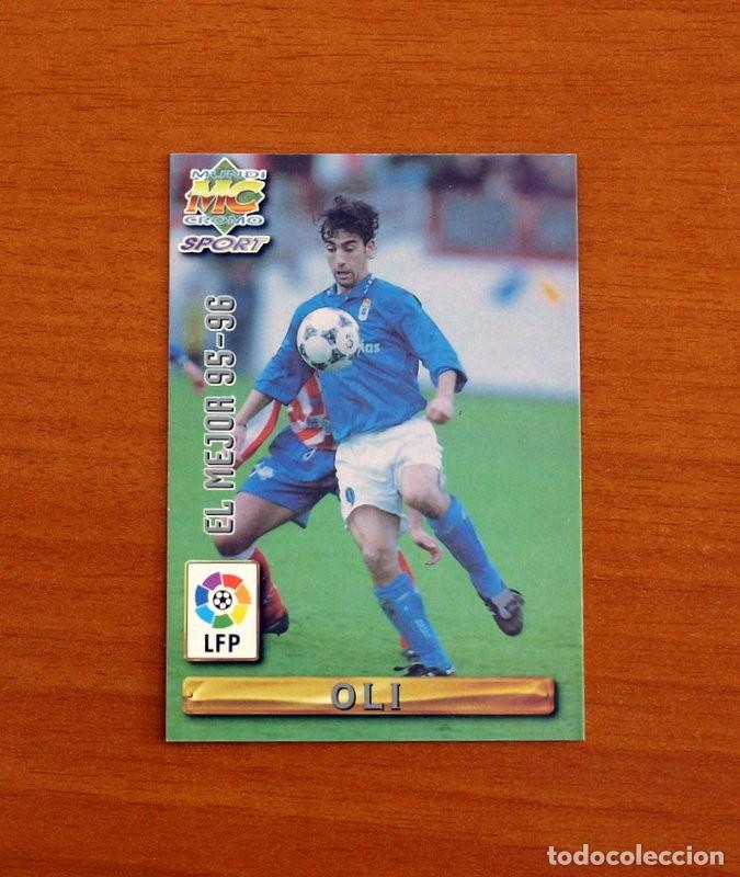 Cromos de F&uacute;tbol: Real Oviedo -N&ordm; 414 Oli El Mejor 95-96-Mundicromo Las Fichas de Liga de F&uacute;tbol 1996-1997-96-97