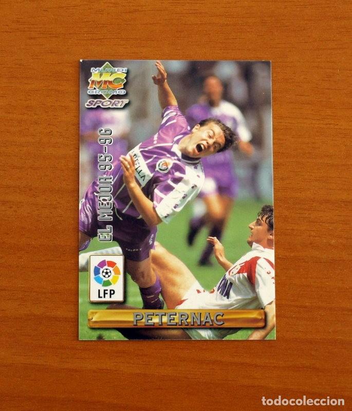 Cromos de F&uacute;tbol: Real Valladolid -415 Peternac El Mejor 95-96-Mundicromo Las Fichas de Liga de F&uacute;tbol 1996-1997-96-97