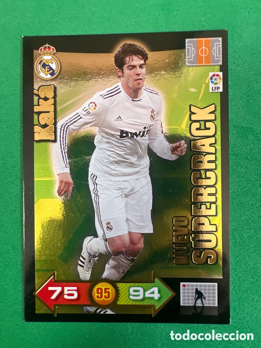 Fu&szlig;ball-Sticker: KAK&Aacute; (R.MADRID) NUEVO SUPERCRACK ADRENALYN 2010-2011 10 11 TRADING CARD