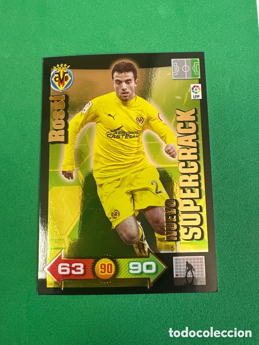 Figurine di Calcio: ROSSI (VILLARREAL) NUEVO SUPERCRACK ADRENALYN 2010-2011 10 11 TRADING CARD