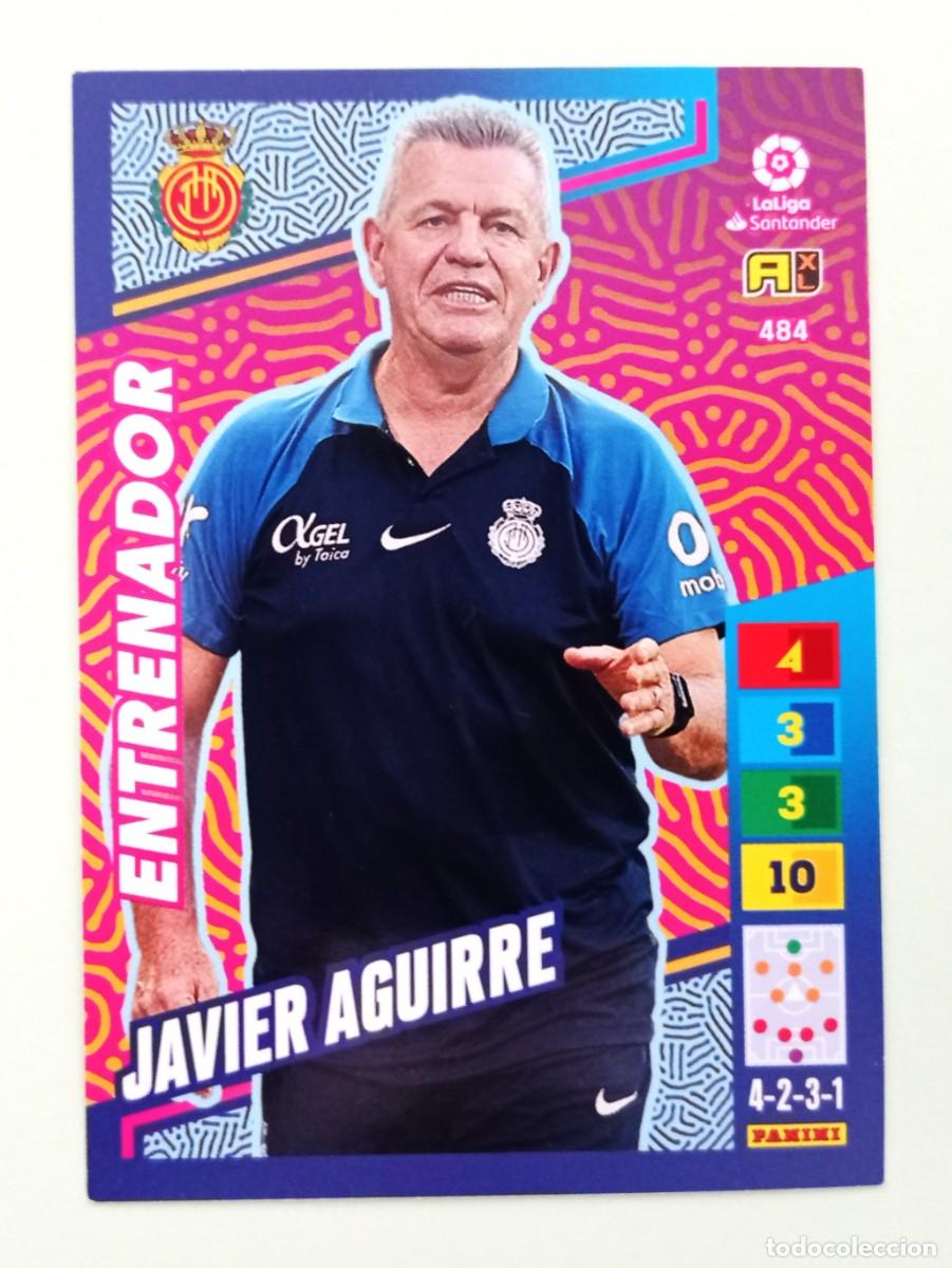 Figurine di Calcio: ADRENALYN XL 2022-2023 (N&ordm; 484 JAVIER AGUIRRE - R.C.D. MALLORCA) (ENTRENADOR)