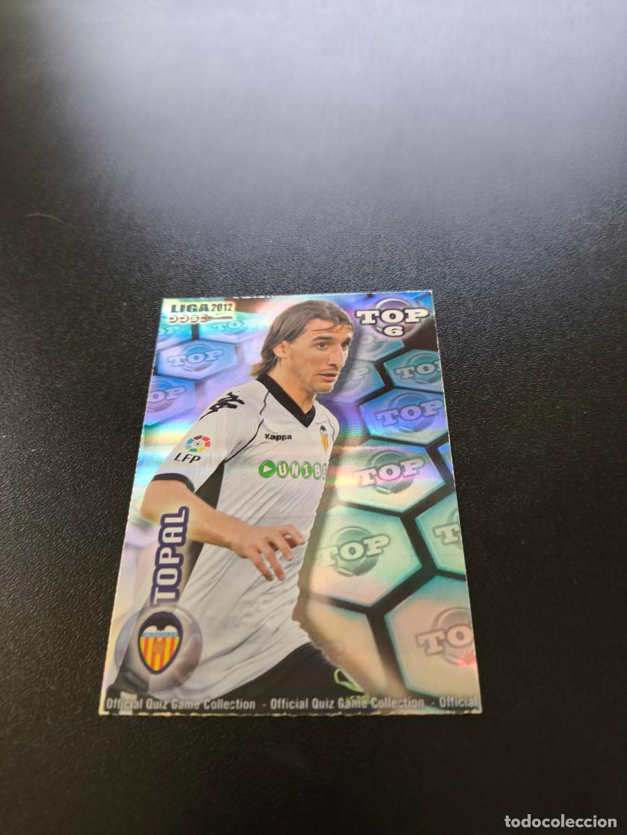 Figurine di Calcio: 588 TOPAL VALENCIA AZUL RAYAS TOP 3 MUNDICROMO LIGA 2011 2012 11 12 NO PANINI ESTE MEGACRACKS