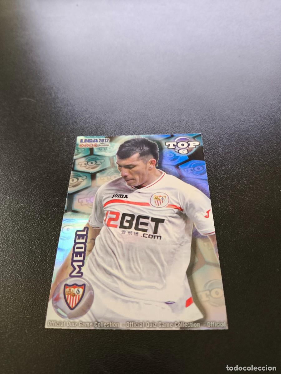 Figurine di Calcio: 590 MEDEL SEVILLA AZUL RAYAS TOP 6 MUNDICROMO LIGA 2011 2012 11 12 NO PANINI ESTE MEGACRACKS