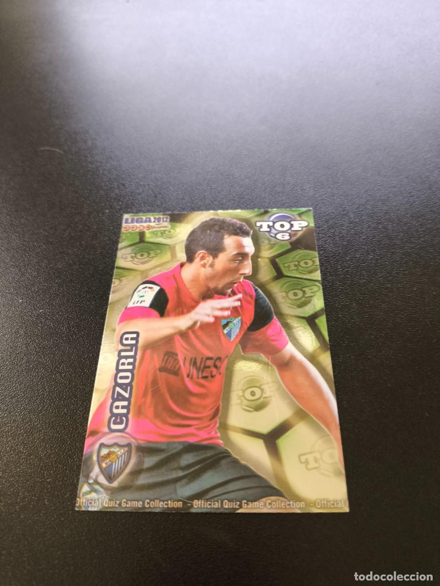 Figurine di Calcio: 591 CAZORLA MALAGA VERDE TOP 6 MUNDICROMO LIGA 2011 2012 11 12 NO PANINI ESTE MEGACRACKS