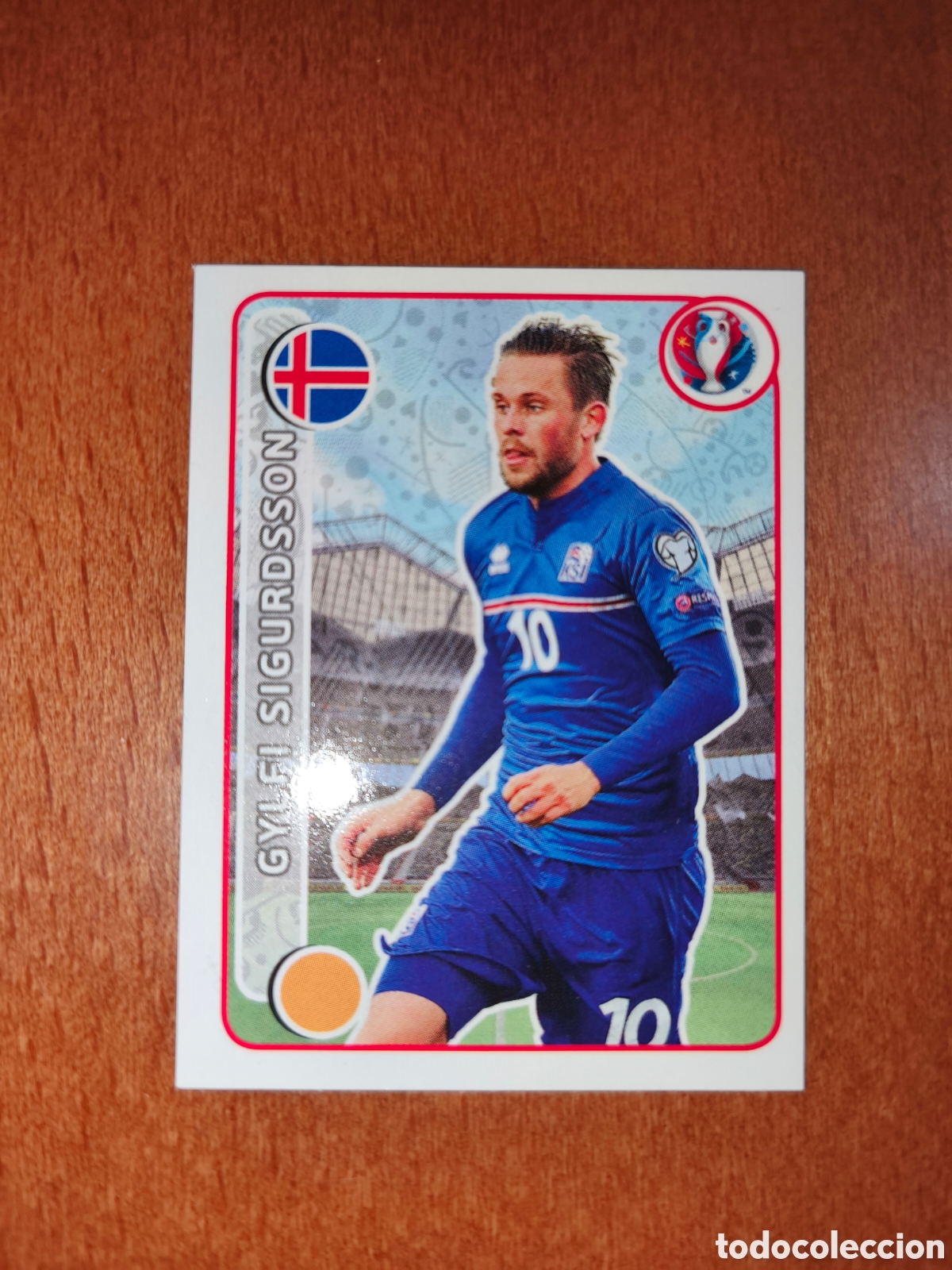 Figurine di Calcio: Gylfi Sigurdsson n&deg;603 UEFA Euro 2016 Islandia