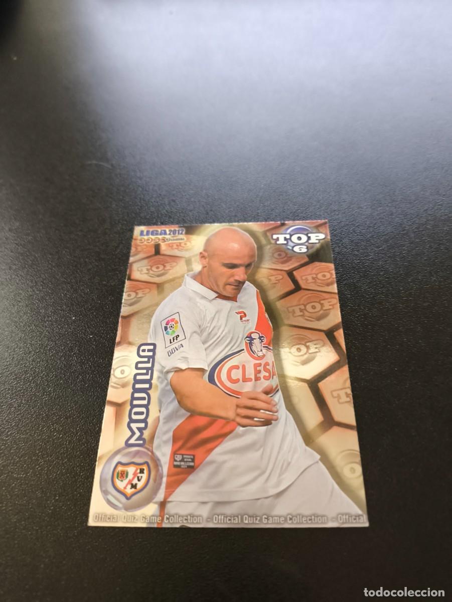 Cromos de F&uacute;tbol: 594 MOVILLA RAYO VALLECANO ROJO TOP 6 MUNDICROMO LIGA 2011 2012 11 12 NO PANINI ESTE MEGACRACKS