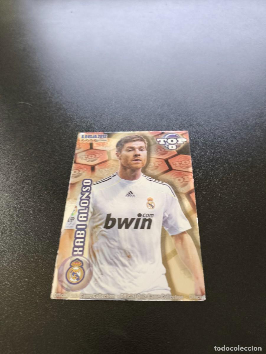 Cromos de F&uacute;tbol: 605 XABI ALONSO REAL MADRID ROJO TOP 8 MUNDICROMO LIGA 2011 2012 11 12 NO PANINI ESTE MEGACRACKS