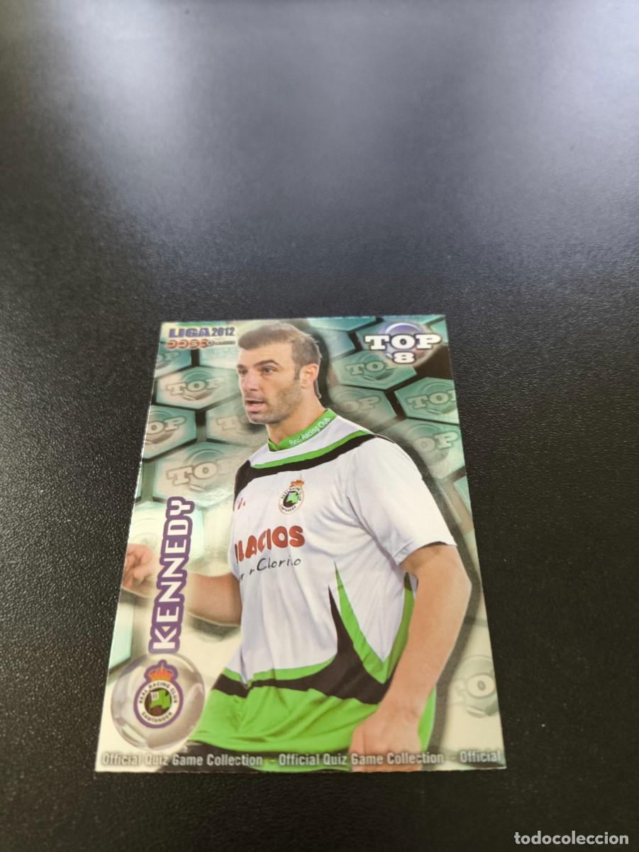 Cromos de F&uacute;tbol: 610 KENNEDY RACING DE SANTANDER AZUL TOP MUNDICROMO LIGA 2011 2012 11 12 NO PANINI ESTE MEGACRACKS