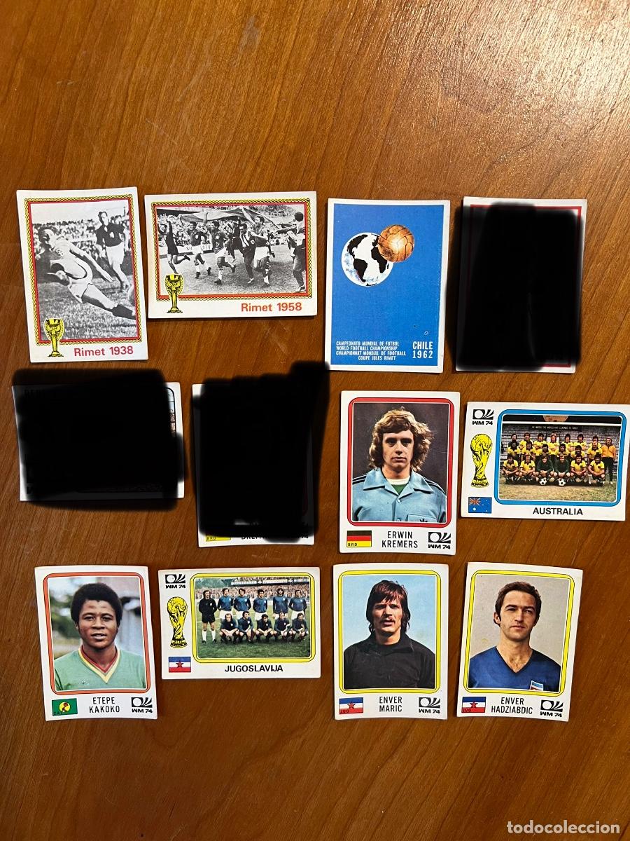 Cromos de F&uacute;tbol: Cromos M&uuml;nchen 74 panini