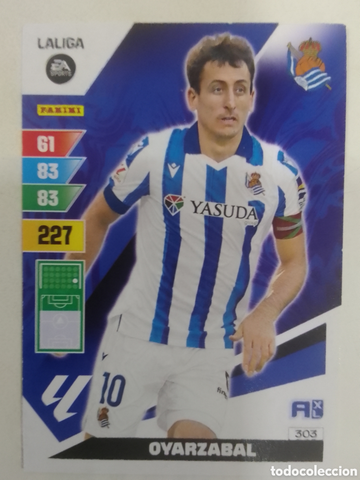 Cromos de F&uacute;tbol: Adrenalyn XL 2023-24 n&deg; 303 Oyarzabal &bull; Real Sociedad.
