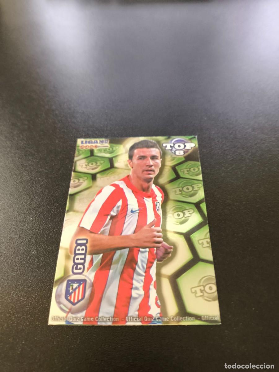 Cromos de F&uacute;tbol: 611 GABI ATLETICO DE MADRID VERDE TOP 8 MUNDICROMO LIGA 2011 2012 11 12 NO PANINI ESTE MEGACRACKS
