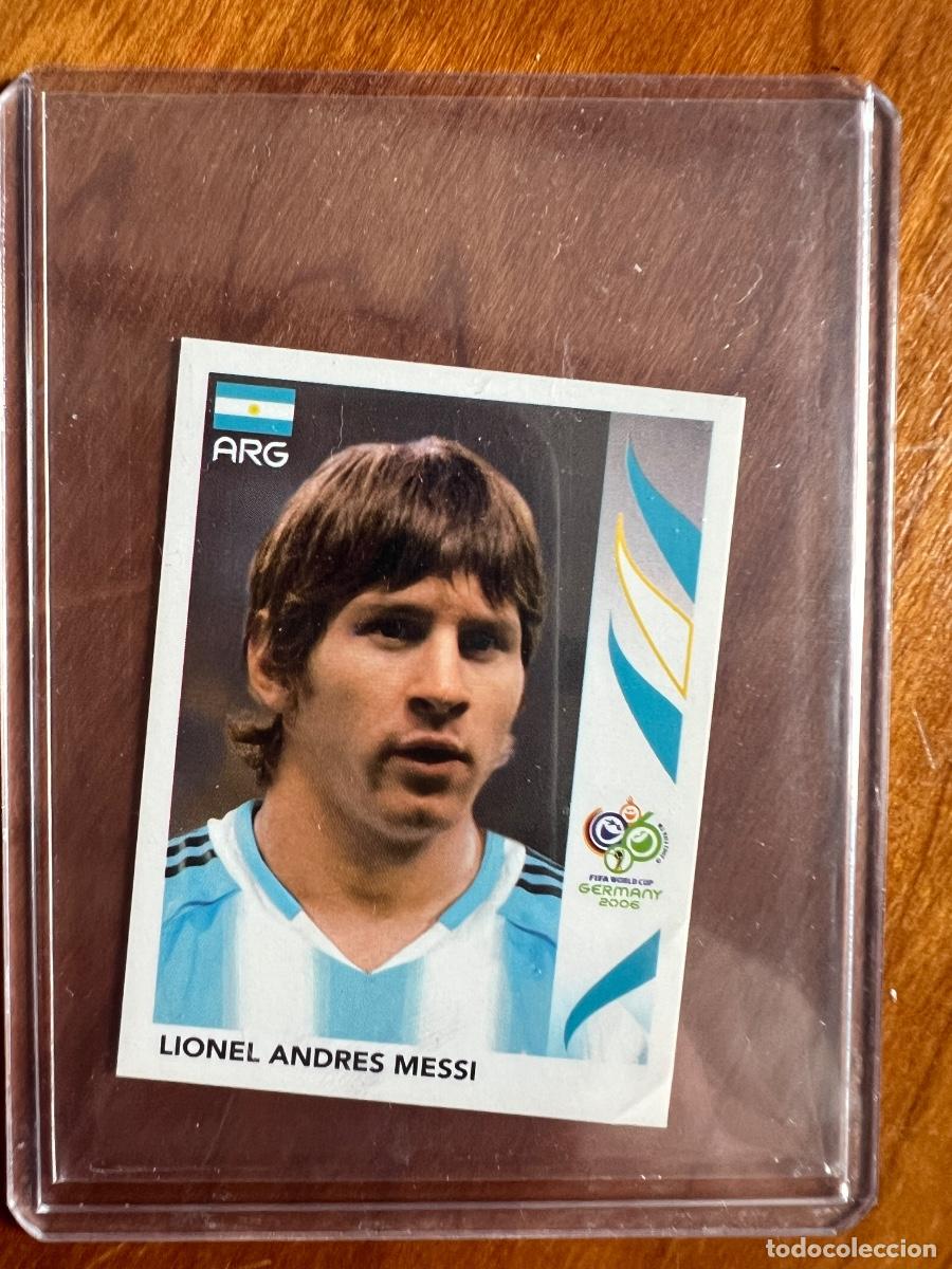 Cromos de F&uacute;tbol: Cromo Messi Alemania 2006 panini